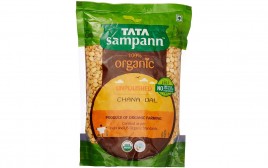 Tata Sampann Organic Unpolished Chana Dal  Pack  500 grams